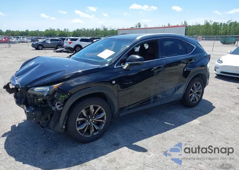 2017 Lexus Nx F Sport из США, поврежденный, VIN JTJYARBZ3H2054423